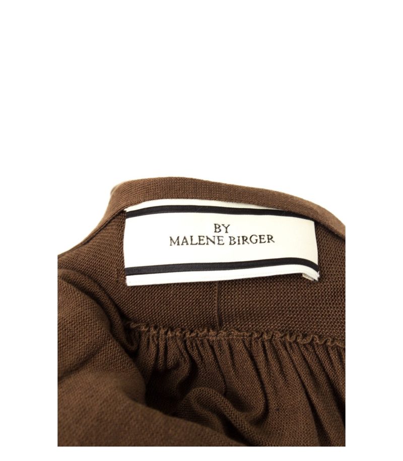 MALENE BIRGER Strickjacke Cardigan Feinstrick Gr. M/38 Seide-Baumwolle Strick – Foto 3