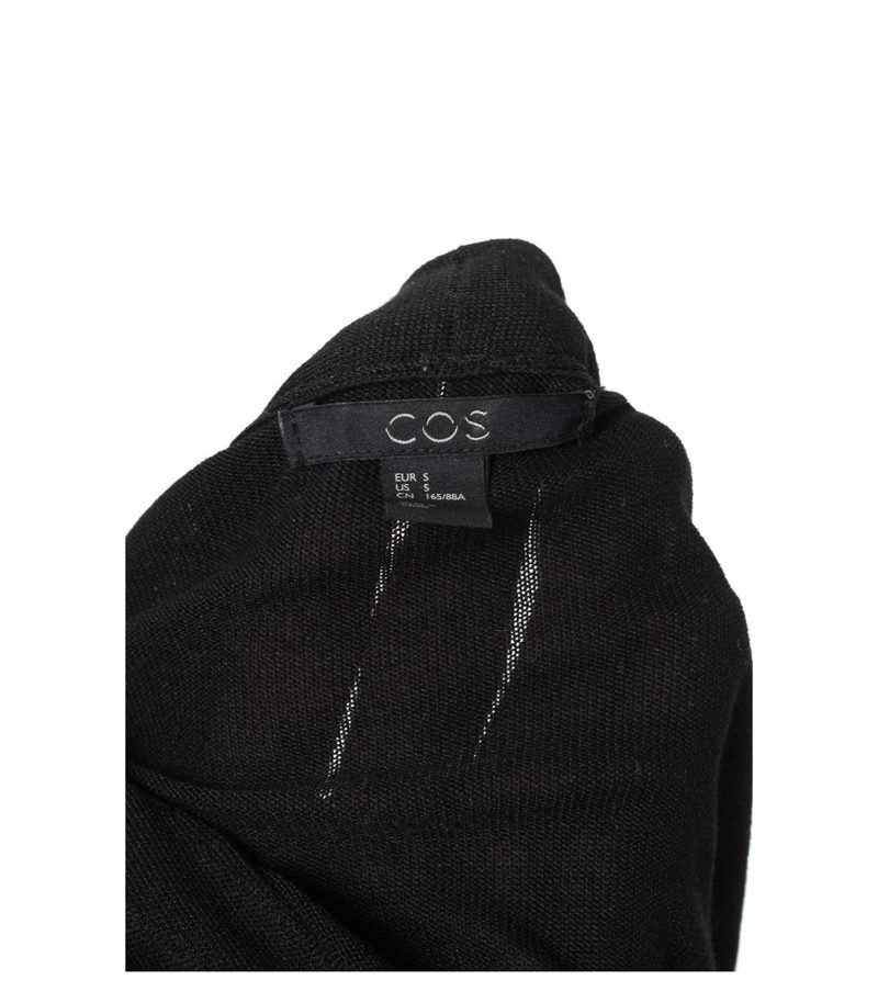 COS Strickjacke Cardigan Feinstrick Longjacke Gr. S/36 Strick – Foto 3