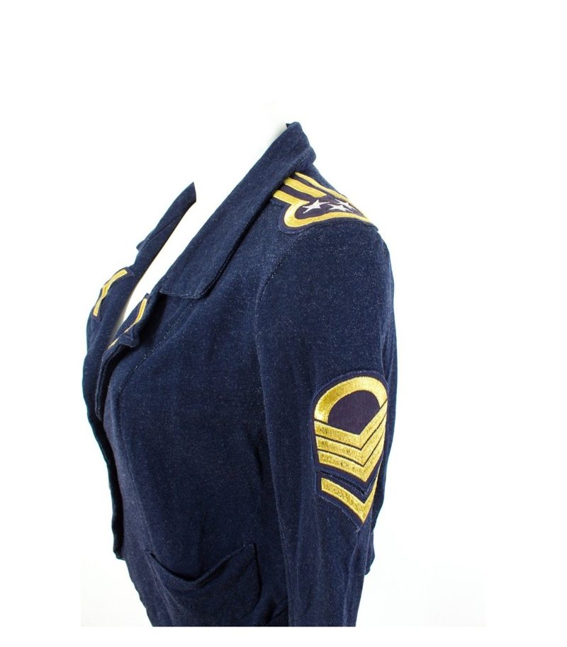 Jeff Gallano Damen Blazer Casual Military Gr. 3=DE M/38 – Foto 2