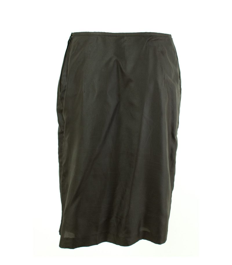 Max Mara Rock Business Rock Straight Gr. 40/L 100% Seide – Foto 2