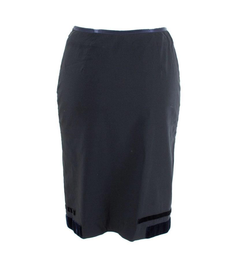 MOSCHINO Rock Bleistiftrock Pencil- Gr. S/36 Baumwolle – Foto 2
