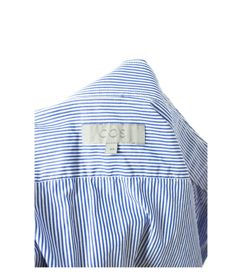 COS Hemd Slim Fit Business Shirt Gr. 40 Baumwolle – Foto 3