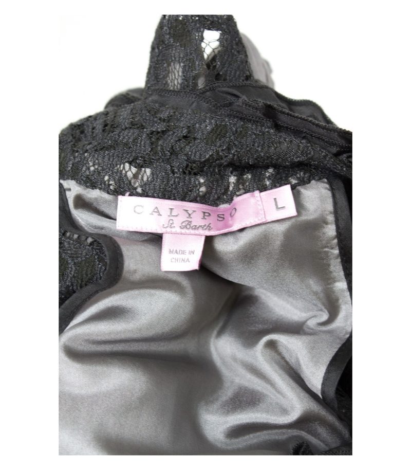 CALYPSO ST BARTH Kleid Cocktailkleid Lace Gr. L/40 A-Linie – Foto 3