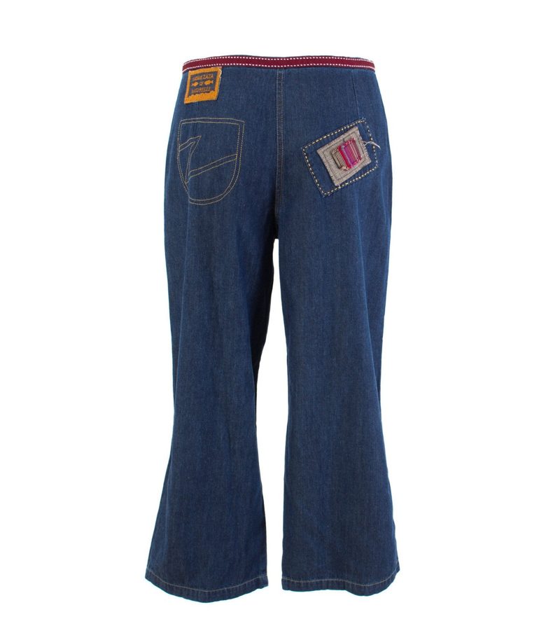 MADAME ZAZA OF MARSEILLE Jeans Gr. S/36 Sommerhose 7/8 Baumwollhose Denim NEU – Foto 2