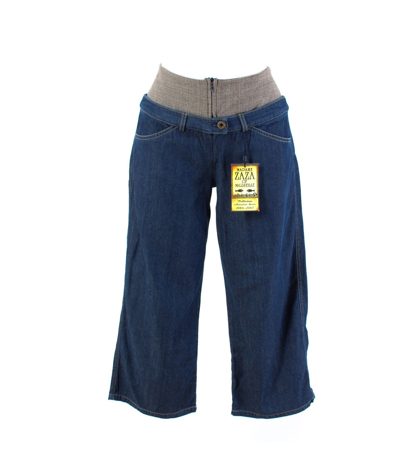MADAME ZAZA OF MARSEILLE Jeans Gr. S/36 Sommerhose 7/8 Baumwollhose Denim NEU