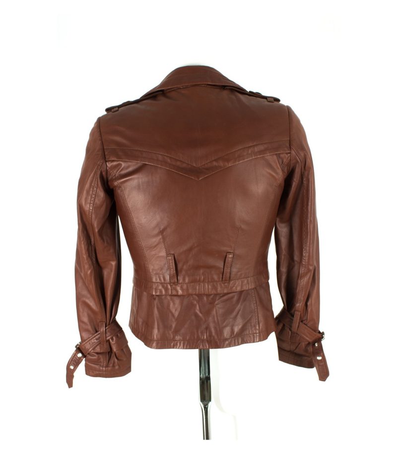 Polar Leder Damen Lederjacke Gr. 34 – Foto 3
