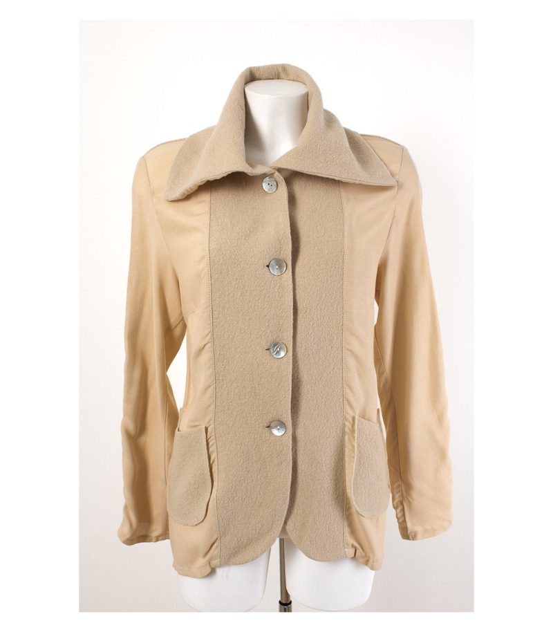 OLIVER JUNG Übergangsjacke Gr. L/40 Wolle NEU – Foto 1