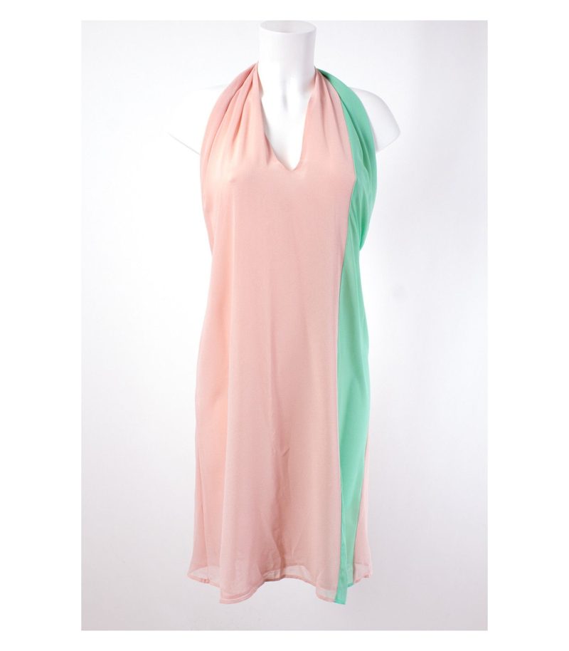 Damen Kleid Sommerkleid Gr. S/36 Chiffon NEU – Foto 1