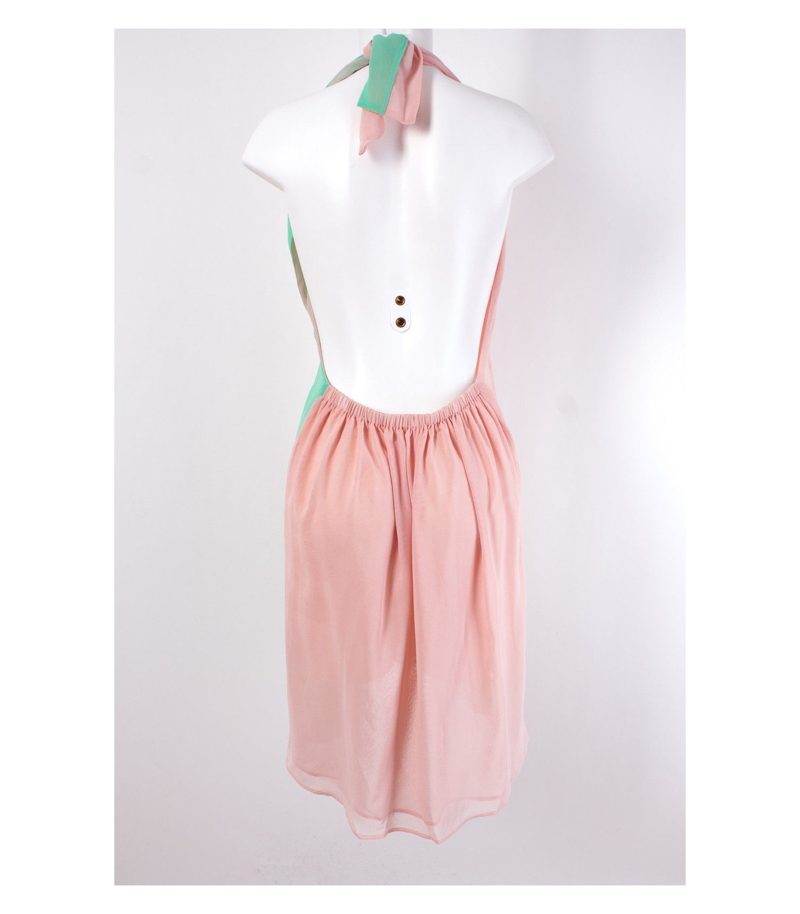 Damen Kleid Sommerkleid Gr. S/36 Chiffon NEU – Foto 2