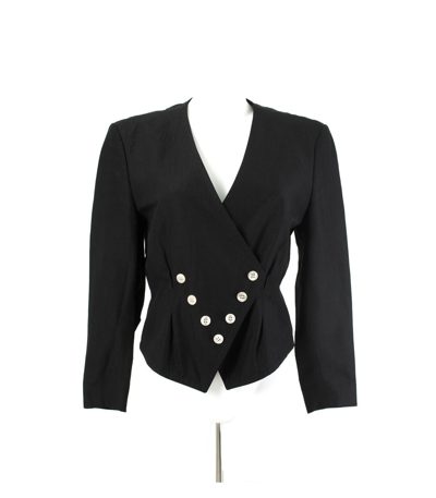 ABSOLVT E Damen Blazer Gr. M/38 Seide-Leinen-Mix