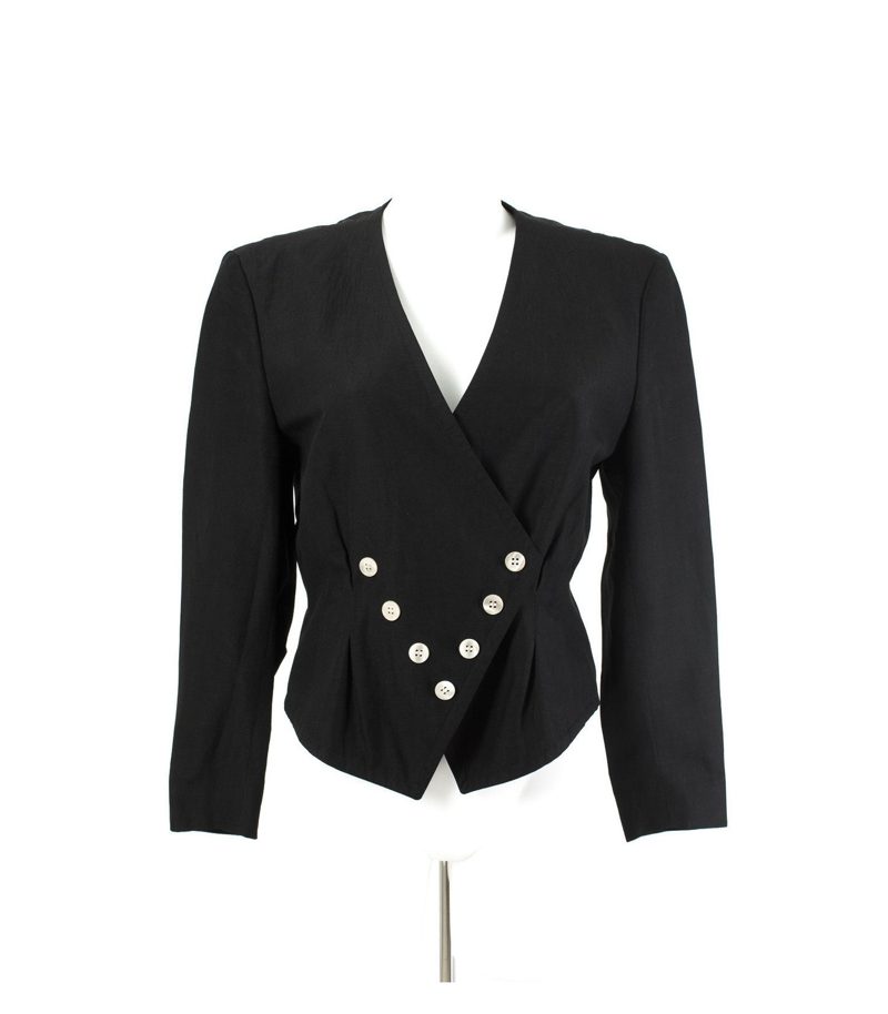 ABSOLVT E Damen Blazer Gr. M/38 Seide-Leinen-Mix – Foto 1