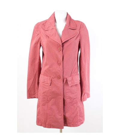NILI LOTAN Mantel leichter Übergangsmantel Trinchcoat Gr. 40/L 100% Baumwolle