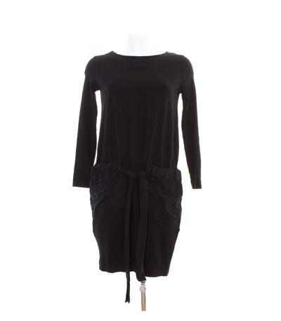COS Damen Kleid Shirtkleid Gr. XS Schwarz
