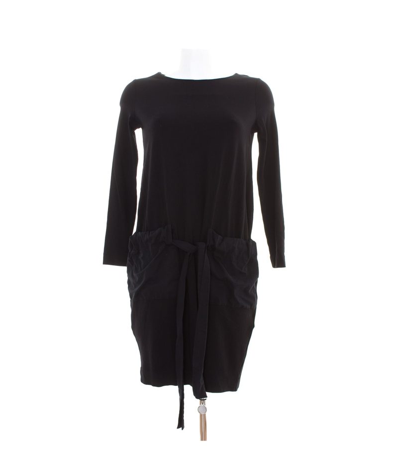 COS Damen Kleid Shirtkleid Gr. XS Schwarz – Foto 1