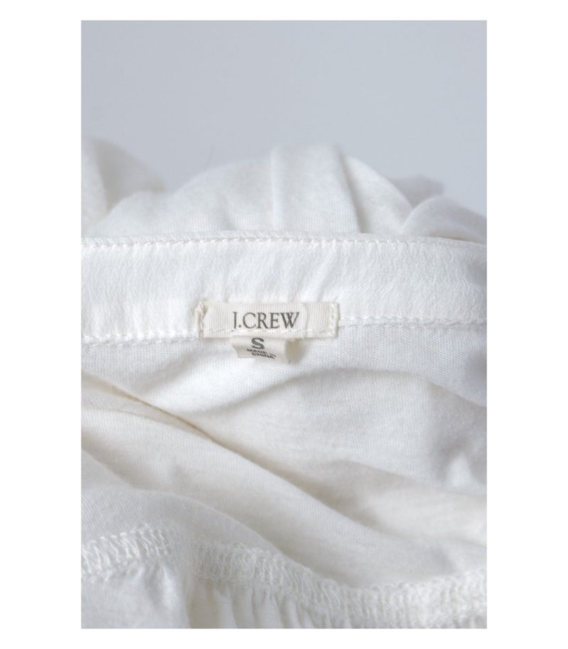 J.CREW Langarmshirt Longsleeves Freizeit-Shirt Sommershirt Gr. S/36 Baumwolle – Foto 3