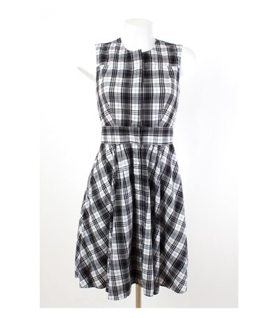 CLUB MONACO Kleid Sommerkleid Gr. 2=DE S/36 Baumwolle