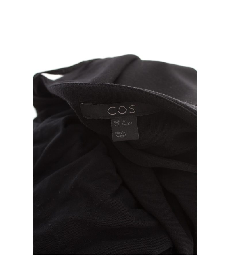 COS Damen Kleid Shirtkleid Gr. XS Schwarz – Foto 4