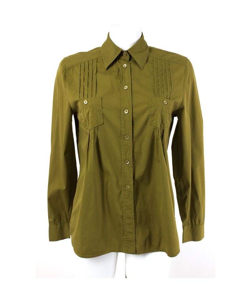 ESCADA SPORT Bluse Damenbluse Shirt Gr. M/38 Baumwolle – Foto 1