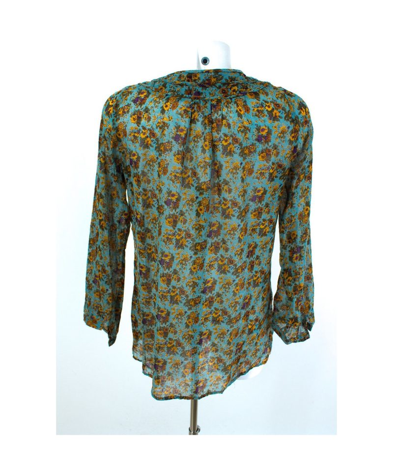 An Gel Bluse Tunika Damenbluse Shirt Gr. 40/L 100% Baumwolle – Foto 2