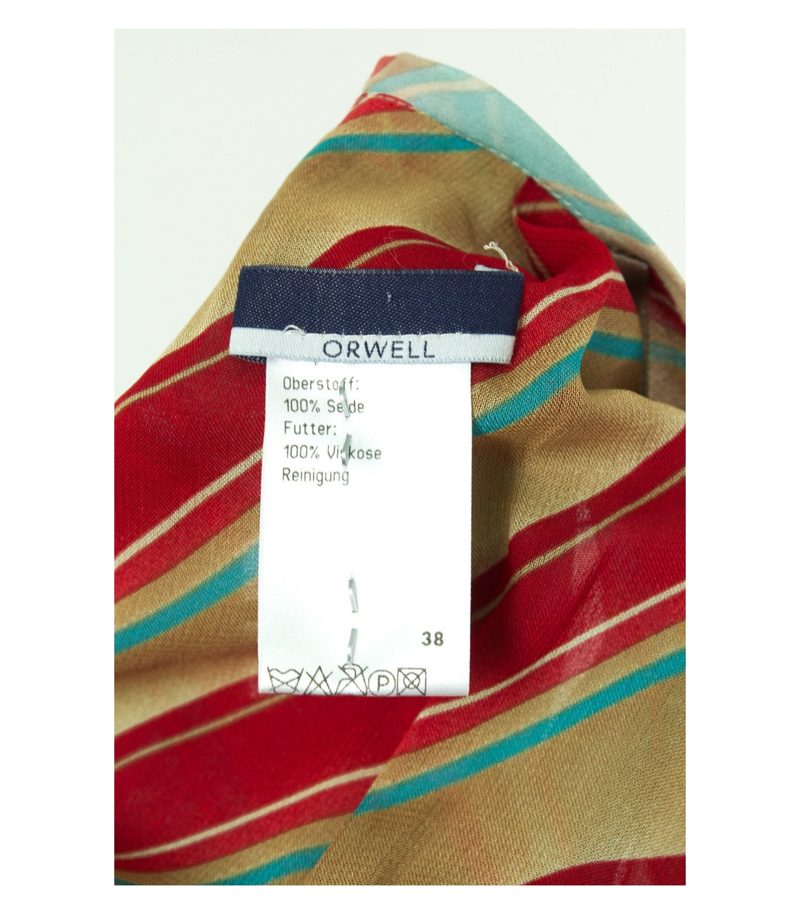ORWELL Rock Sommerrock Chiffon Gr. 38/M 100% Seide – Foto 4