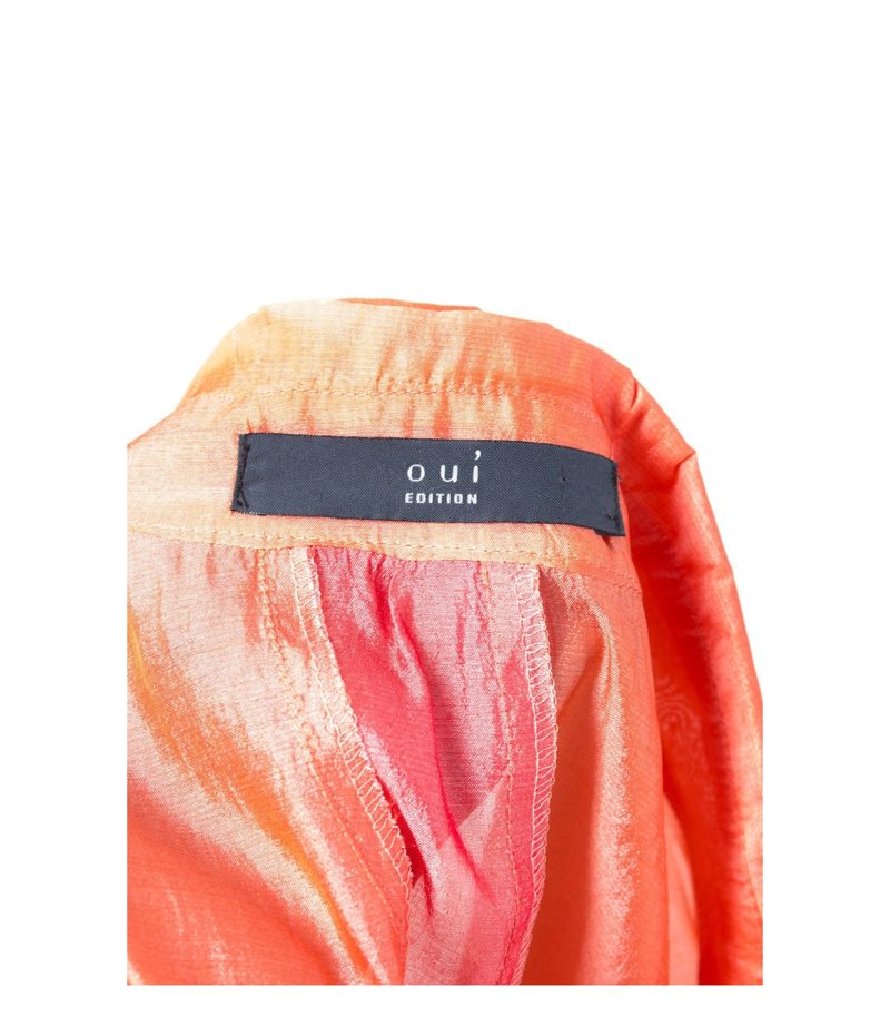 oui Twinset Sommer Kombination Longbluse Top Shirt Gr. 36/S Seide – Foto 4