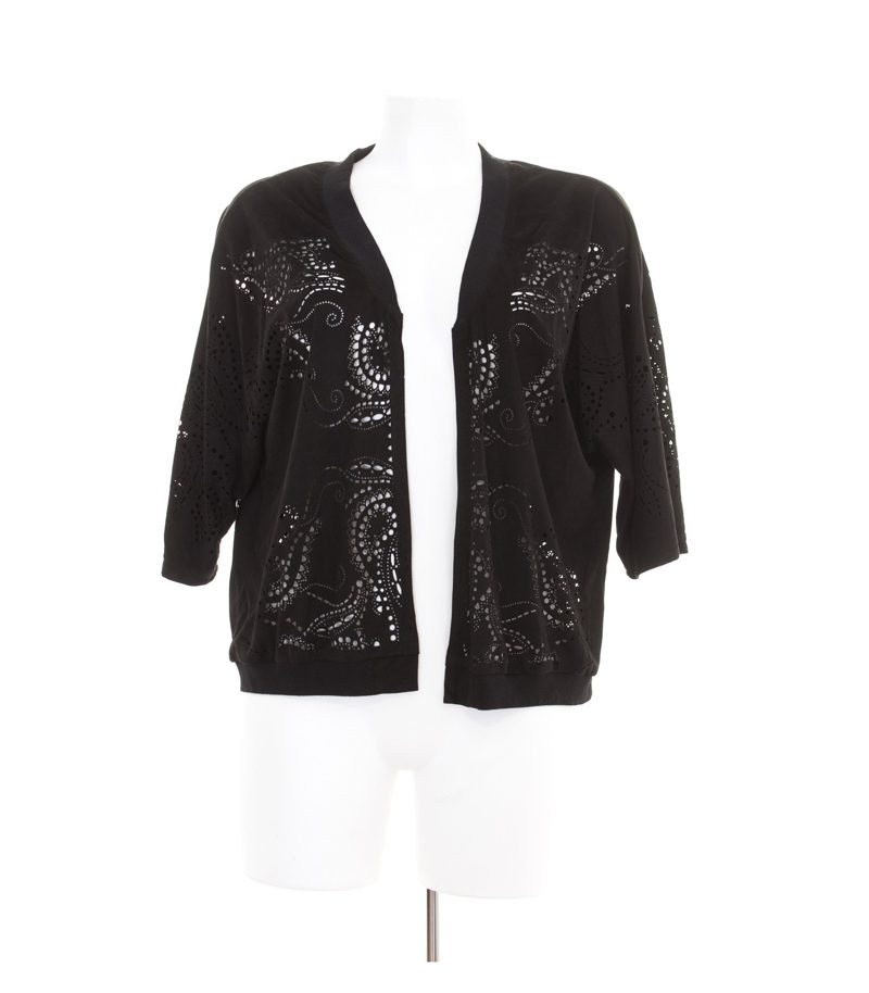 RIVER ISLAND Damen Sommerjacke Gr. L Schwarz – Foto 1