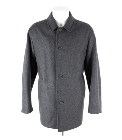 strellson Herren Mantel Wollmantel Gr. 106 Grau