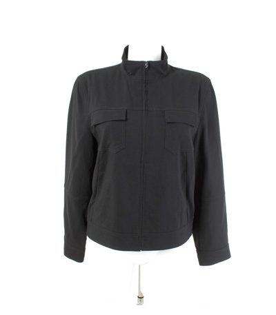Bogner Damen – Wollblouson Sommerjacke Gr. DE 38 (US 8) 100% Schwarz Wolle