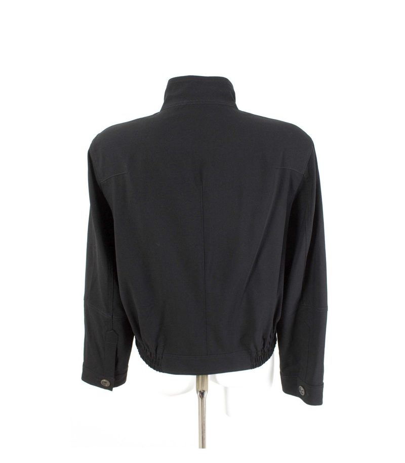 Bogner Damen – Wollblouson Sommerjacke Gr. DE 38 (US 8) 100% Schwarz Wolle – Foto 2