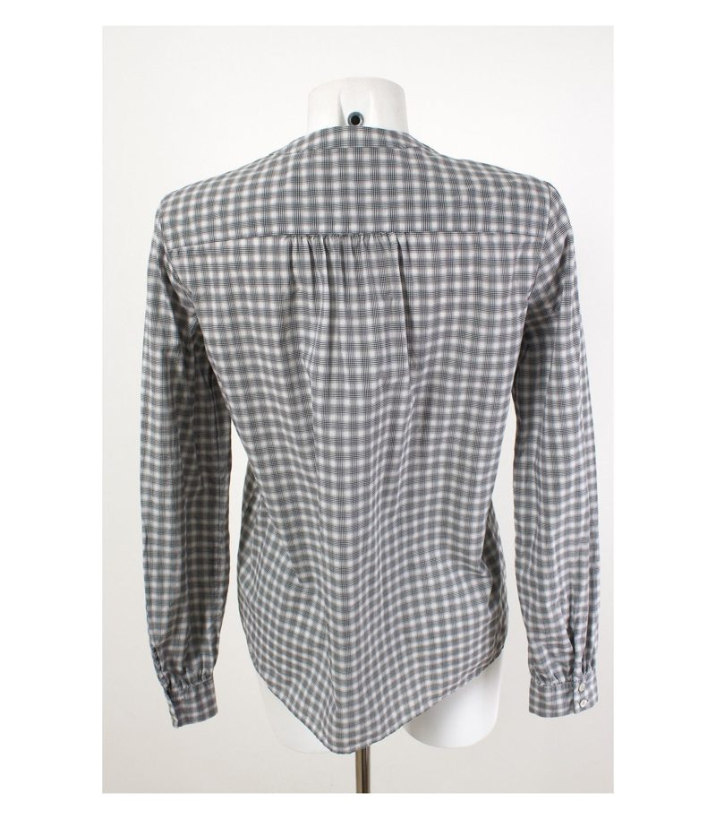 0039 ITALY Bluse Damenbluse Shirt Freizeitbluse Gr. 38/M 100% Baumwolle – Foto 2