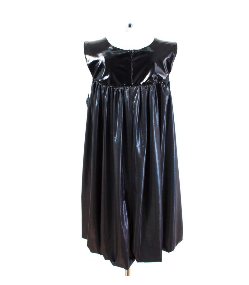 Marcel Ostertag Ballonkleid XS 34 Anthrazit Metallic Event Gala Damen Kleid – Foto 2