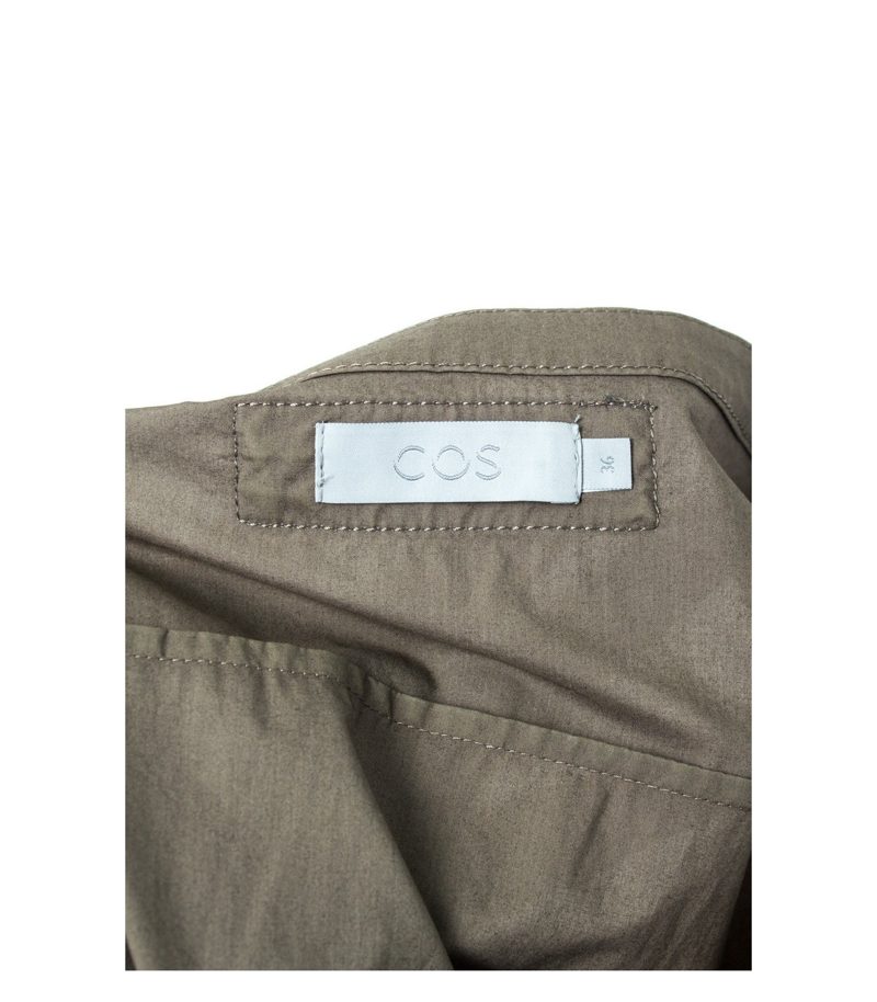 COS Kleid Cargokleid Casual Gr. 36/S 100% Baumwolle – Foto 3
