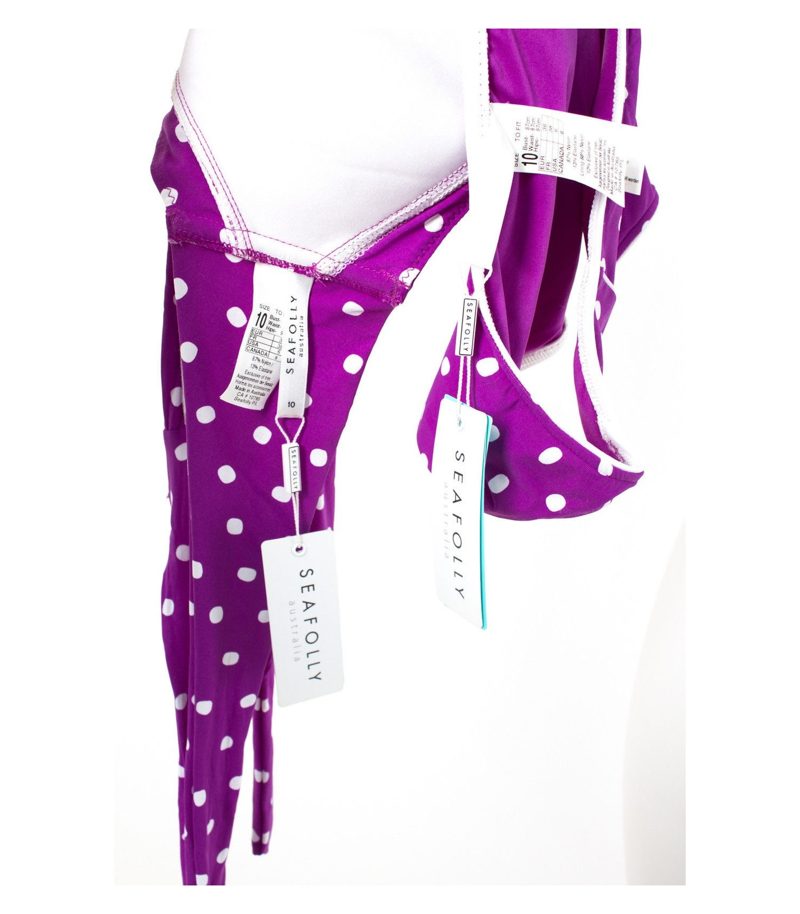 SEAFOLLY Bikini Badeanzug Tankini Monokini Gr. 10=DE S/36 DD CUP NEU – Foto 3