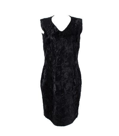 RIANI Kleid Etuikleid Kleine Schwarze Gr. S/36 Baumwolle