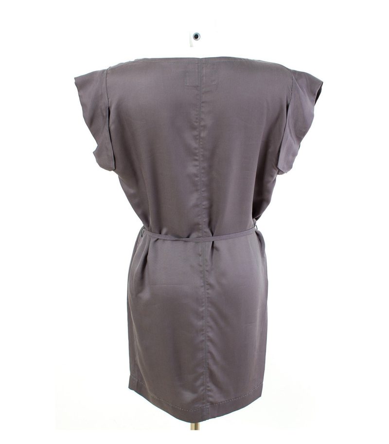 HUMANOID Kleid Shirtkleid Cocktailkleis Gr. XS/34 Satin – Foto 2