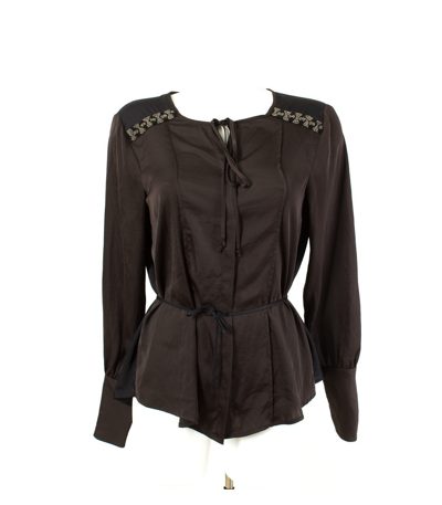 Pepe Jeans Bluse Damenbluse Shirt Gr. M/38 Satin