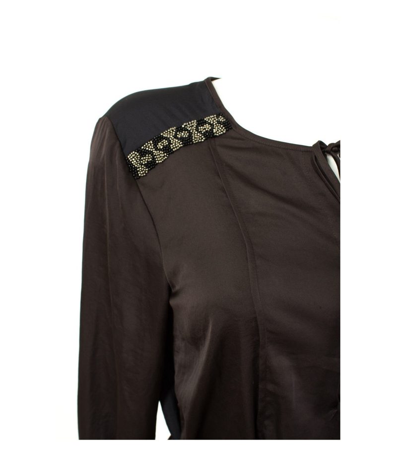 Pepe Jeans Bluse Damenbluse Shirt Gr. M/38 Satin – Foto 2