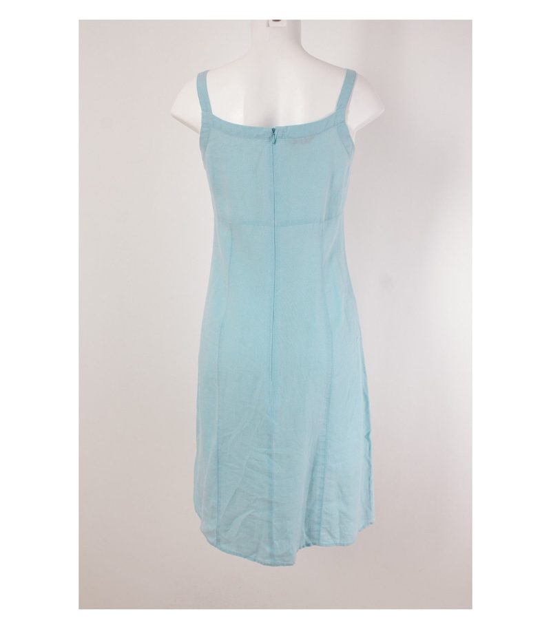 oui Kleid Trägerkleid Gr. 38/M 100% Leinen – Foto 2