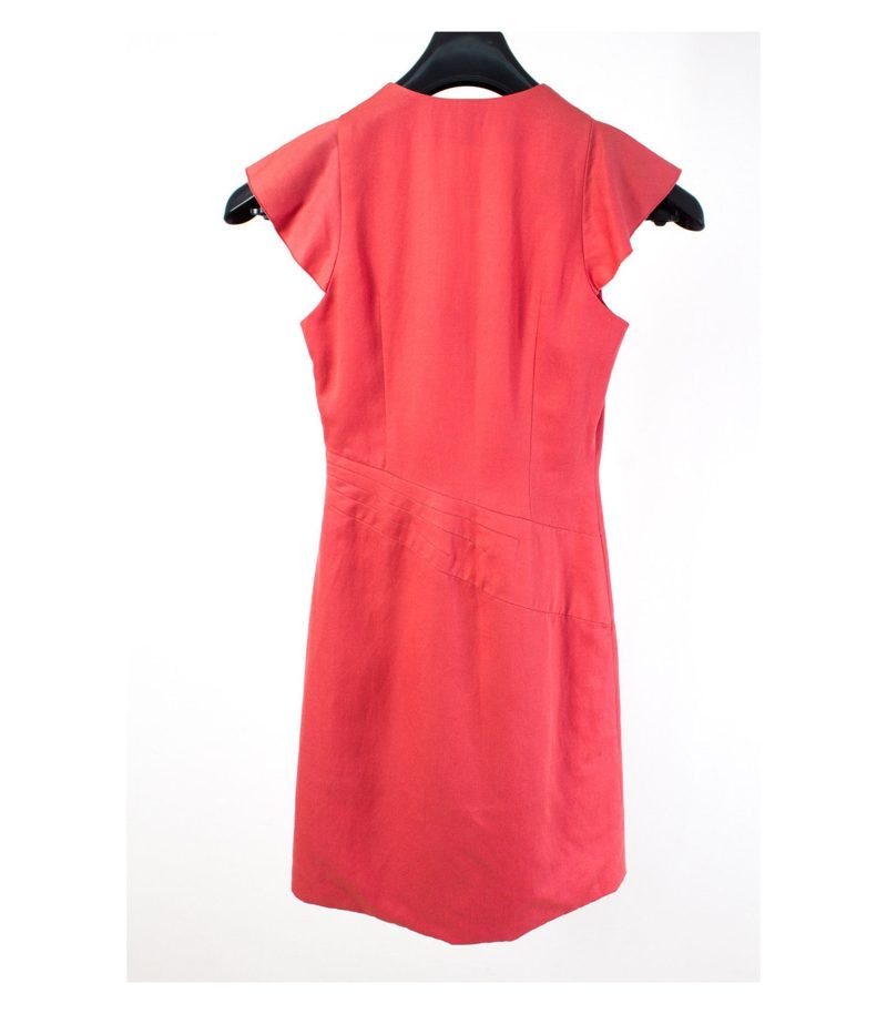 STEFANEL Kleid Etuikleid A-Linie Gr. XS/34 Baumwolle – Foto 2
