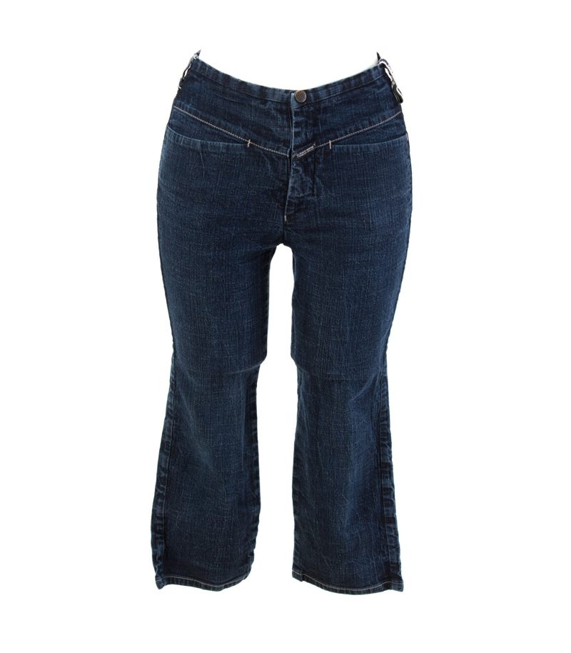 MARITHE + FRANCOIS GIRBAUD Jeans Gr. XS/34 Caprijeans Sommerhose Denim – Foto 1