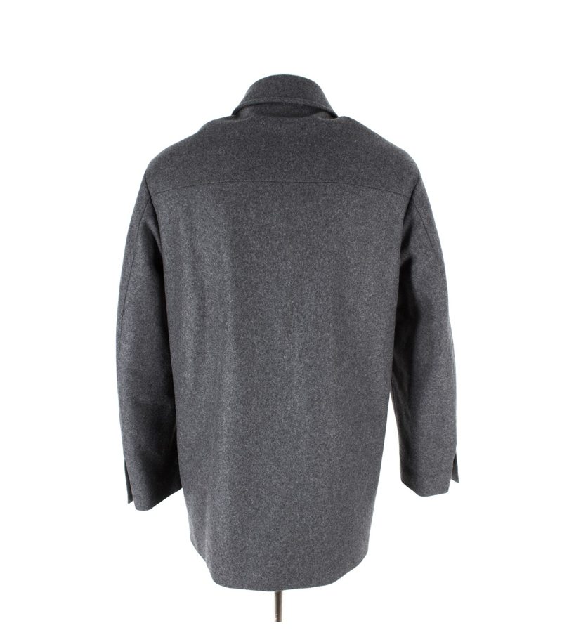 strellson Herren Mantel Wollmantel Gr. 106 Grau – Foto 3