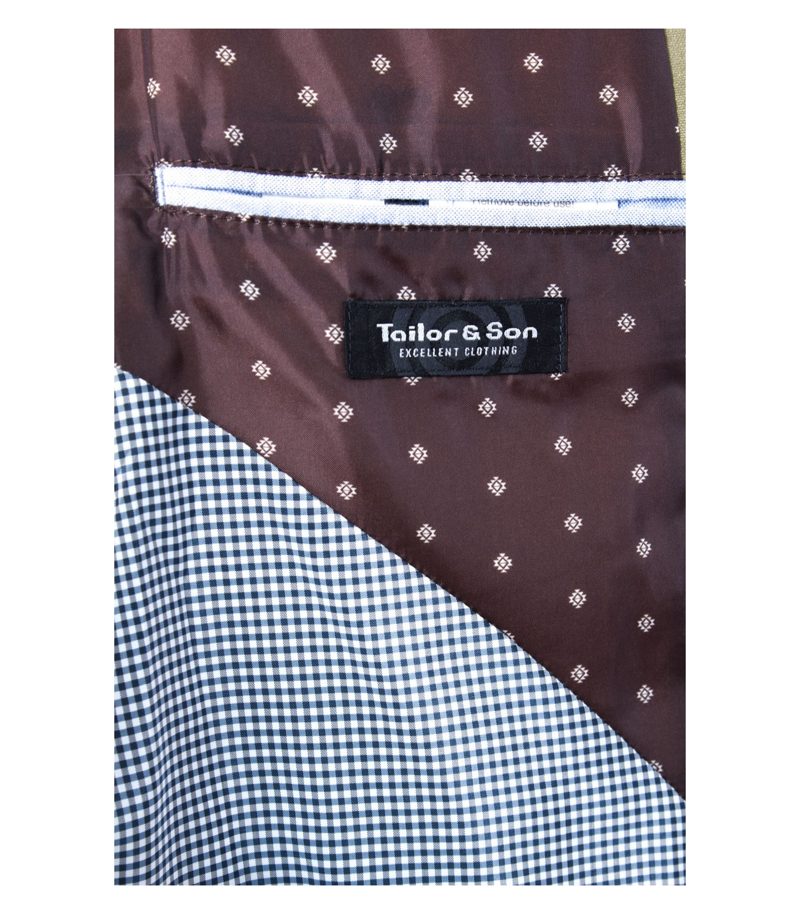 Tailor & Son Sakko Casual Business Gr. L/52 Baumwolle – Foto 3