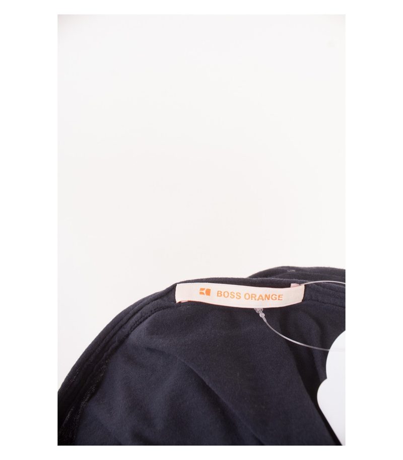 HUGO BOSS Herren Langarmshirt Longsleeves Shirt Freizeitshirt Gr. L Blau-Schwarz – Foto 5