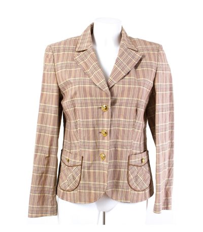 GERRY WEBER Damen Blazer Freizeitblazer Gr. M/38 Baumwolle