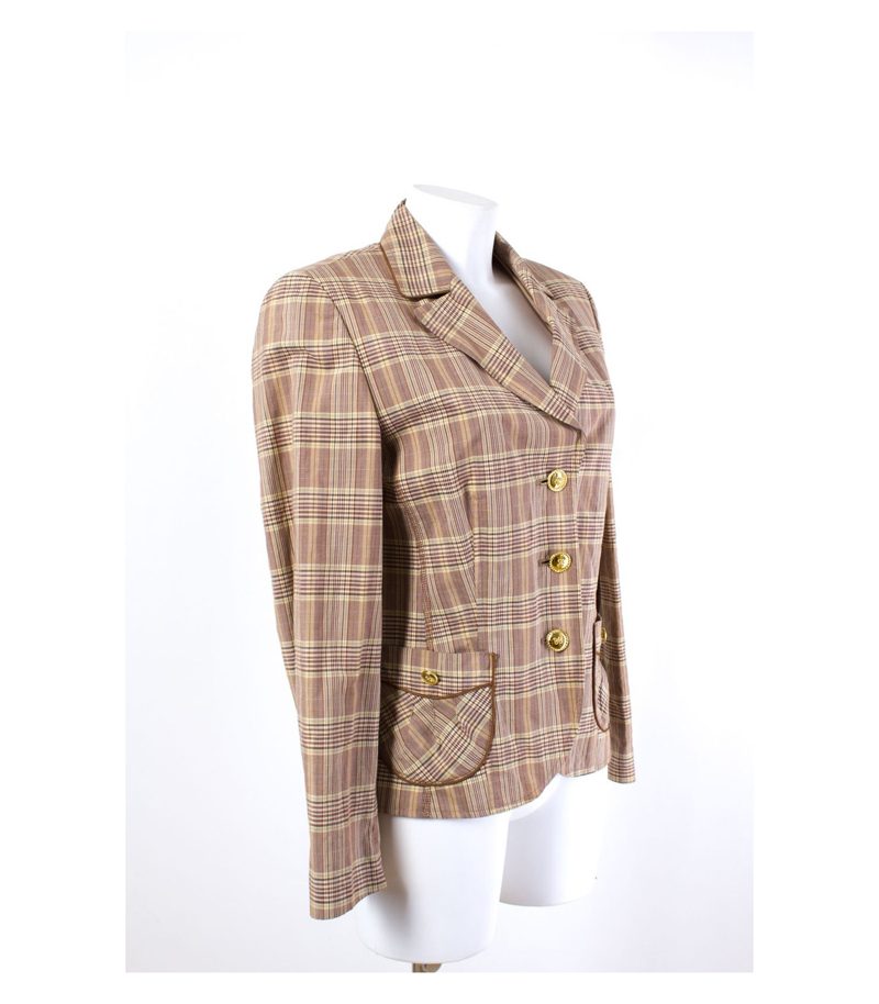 GERRY WEBER Damen Blazer Freizeitblazer Gr. M/38 Baumwolle – Foto 2