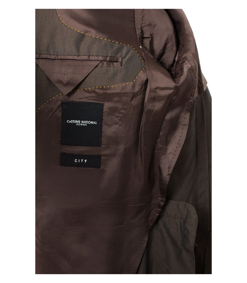 COSTUME NATIONAL HOMME Sakko Slim Fit Business Gr. 48/S 100% Baumwolle – Foto 4
