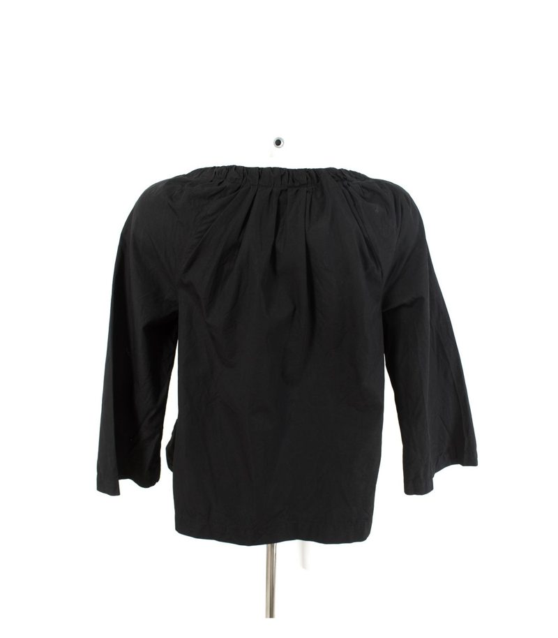ISCHIKO Bluse A-Linie Lagenlook Damenbluse Shirt Gr. 36/S 100% Baumwolle – Foto 2