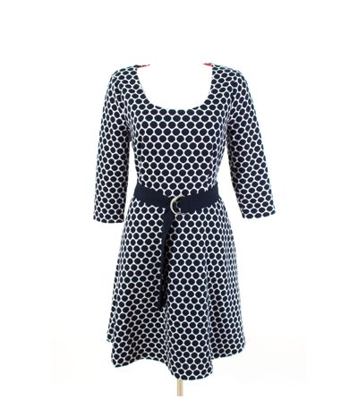 Boden Kleid Etuikleid Gr. L/40 A-Linie Jersey