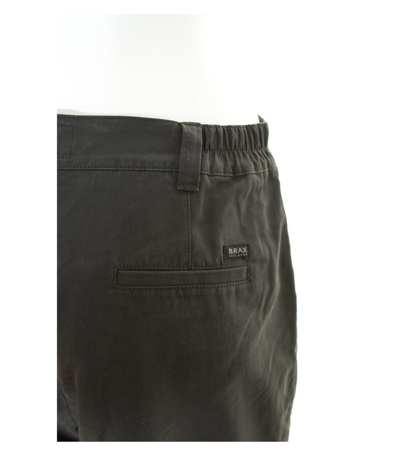 BRAX FEEL GOOD Damen Hose Casual Schwarzoliv Gr. DE 38 Baumwolle – Foto 4