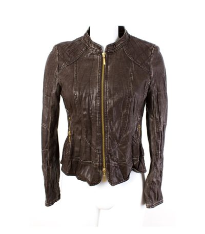TAIFUN Jacke Leichte Jacke Used-Look Casual Gr. S/36